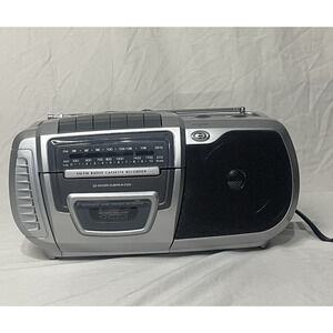 Vintage Durabrand CT-992 AM/FM Radio Cassette Recorder Mini Boombox Tested Works
